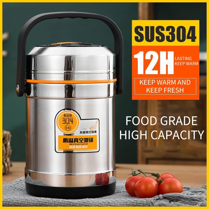 Food Storage Thermos - Termiczne pudełko na drugie śniadanie próżniowe