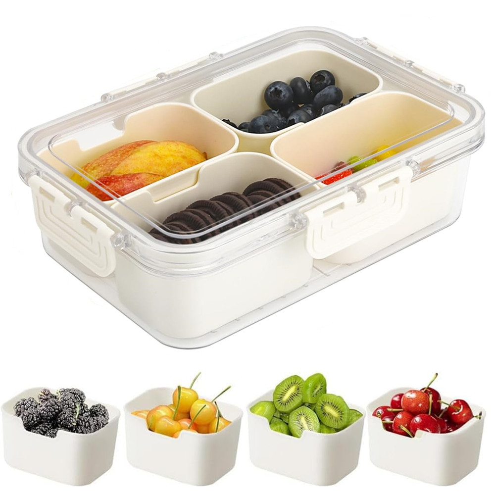 Food Storage Boxes With Lids - Przenośny pojemnik na żywność, pojemnik na