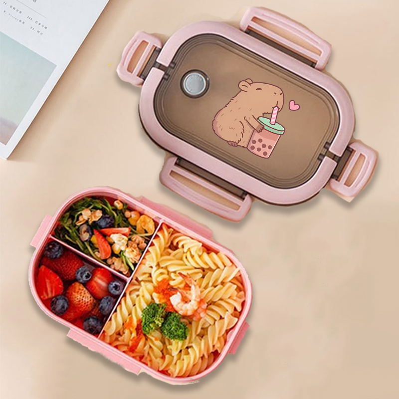 Food Storage Cupboard - Pudełko na lunch Bento z kapibarą,