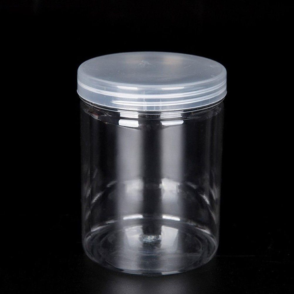 Food Storage Jars & Containers - 10 szt. Przezroczystych, wysokiej jakości plastikowych