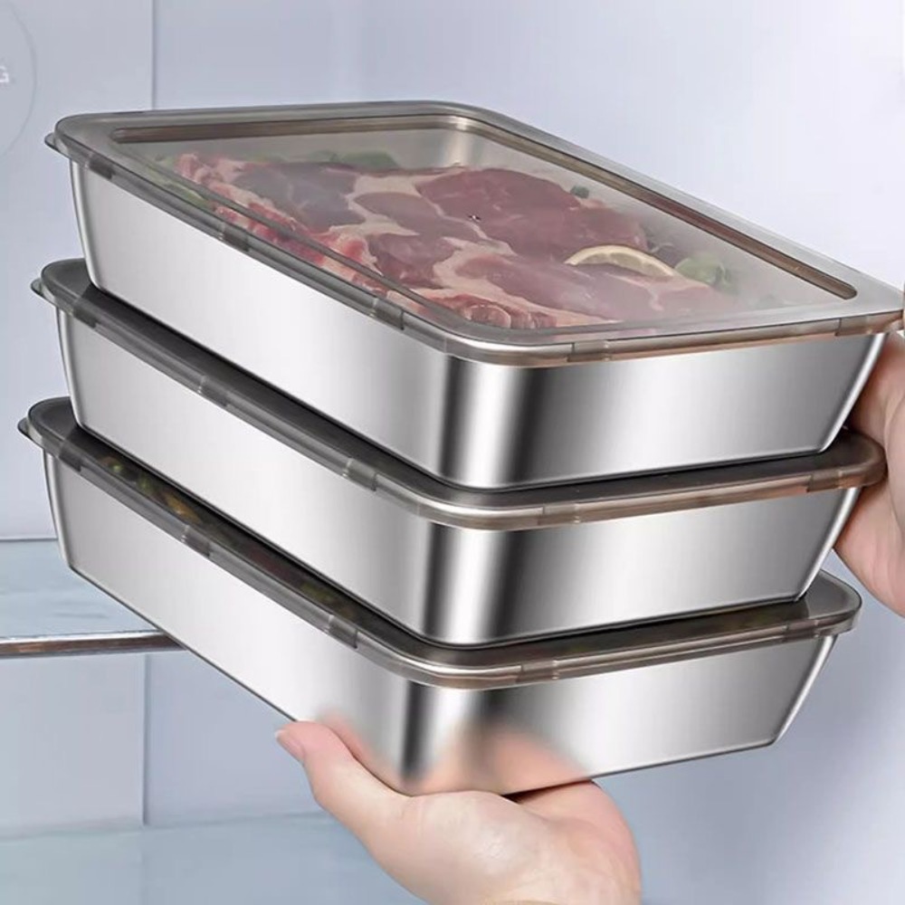 Food Storage Boxes With Lids - Taca do serwowania z pokrywką ze