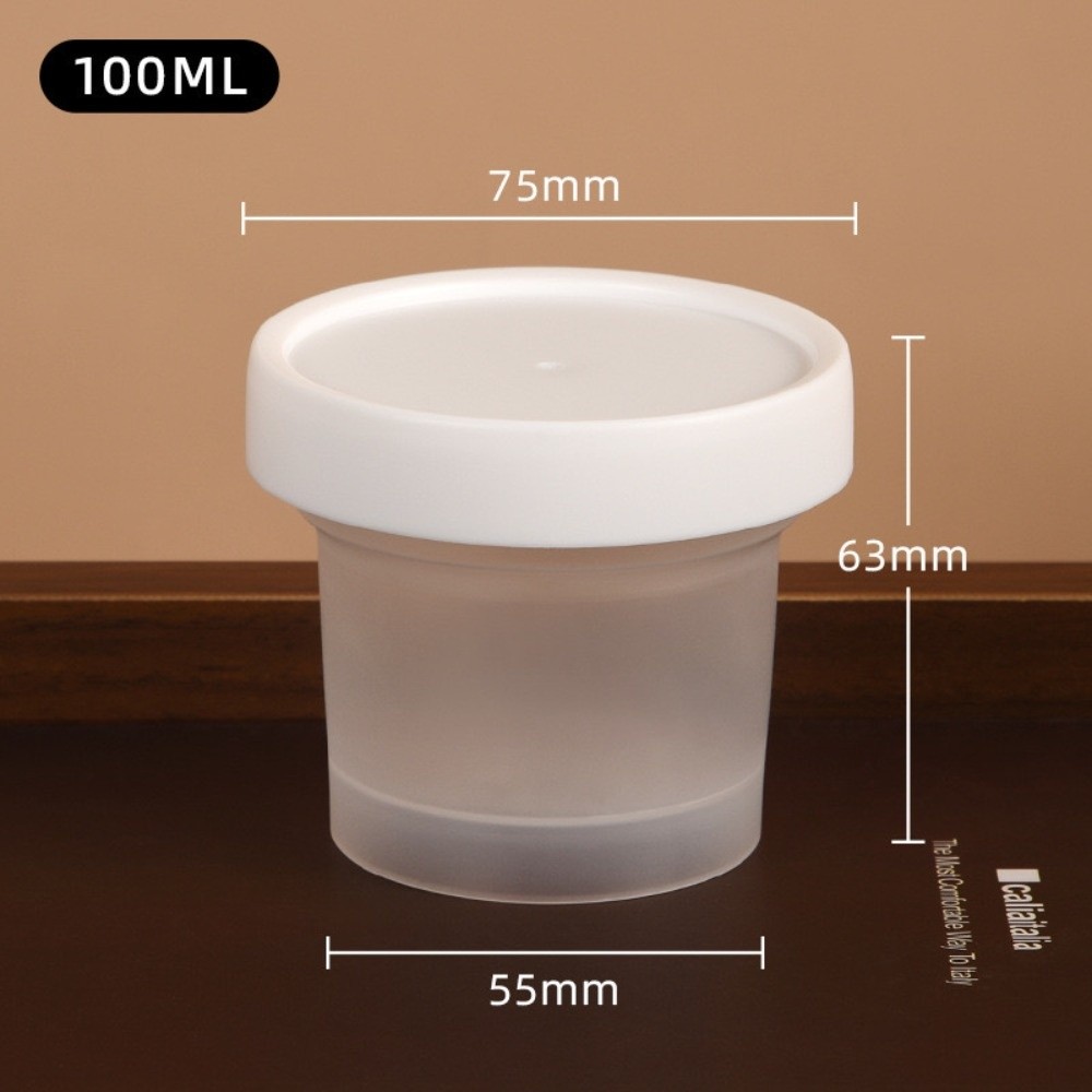 Food Storage Yogurt - 10 szt. Przezroczyste słoiki na jogurt