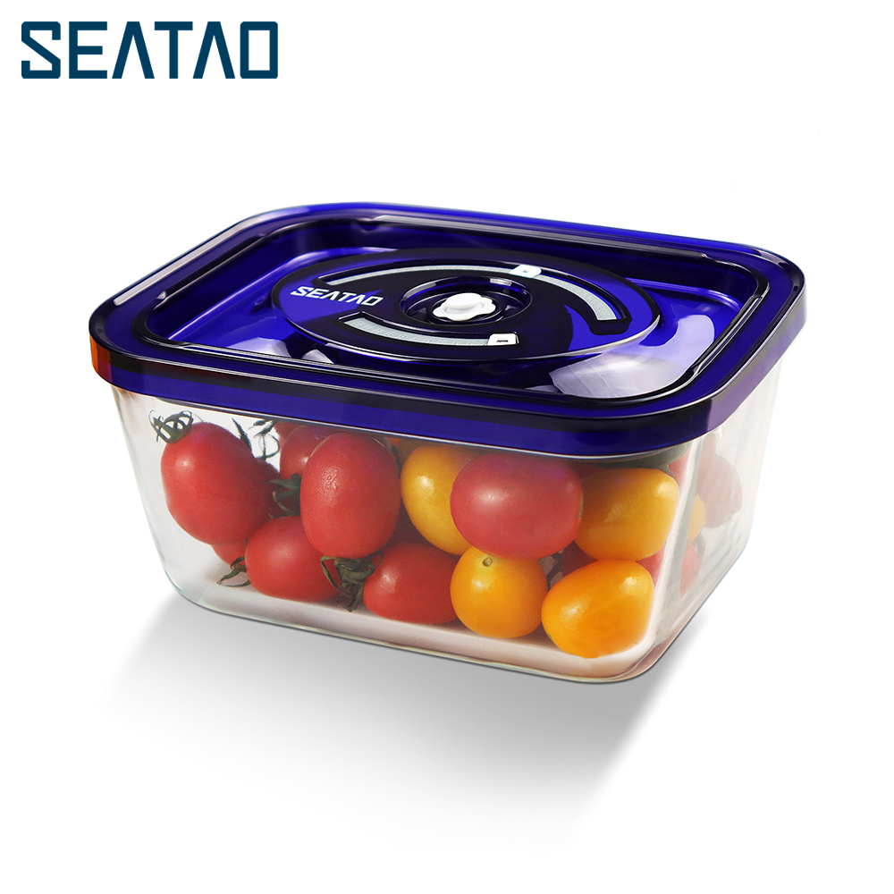 Food Storage With Colander - SEATAO szklane pojemniki do przechowywania żywności