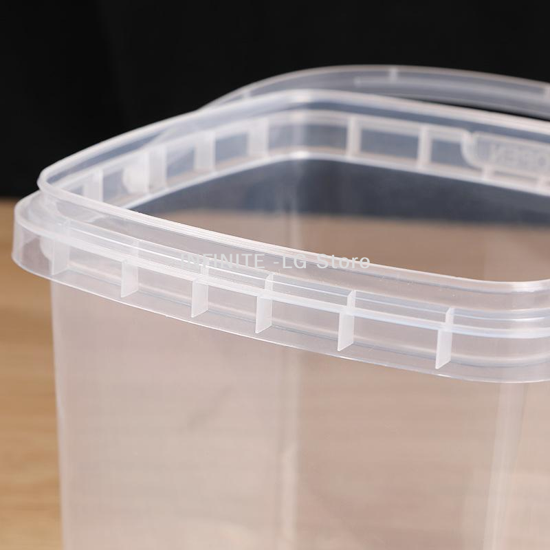 10 szt. Plastikowe wiadra 500/ – Food Storage Boxes With Lids recenzja i cena