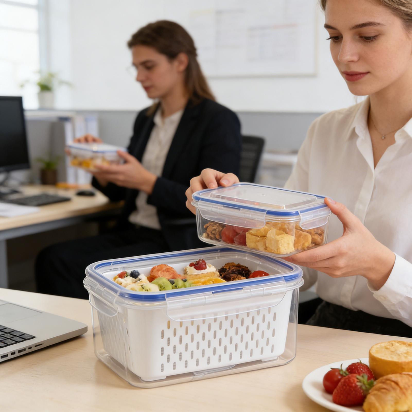 Pojemnik na żywność 4 w 1, prz – Food Storage With Colander recenzja i cena