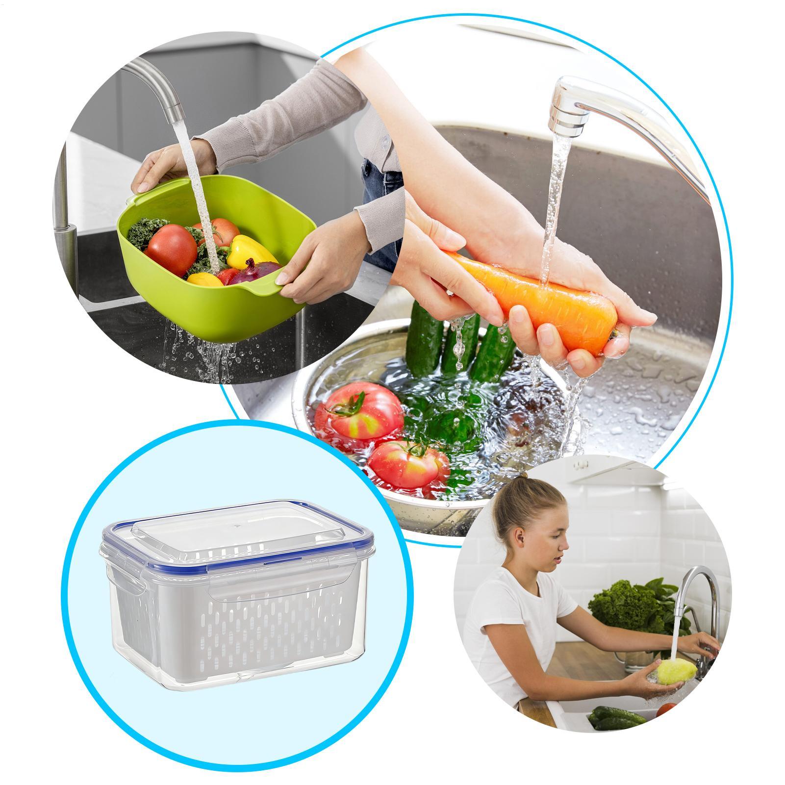 Pojemnik na żywność 4 w 1, prz – Food Storage With Colander recenzja i cena