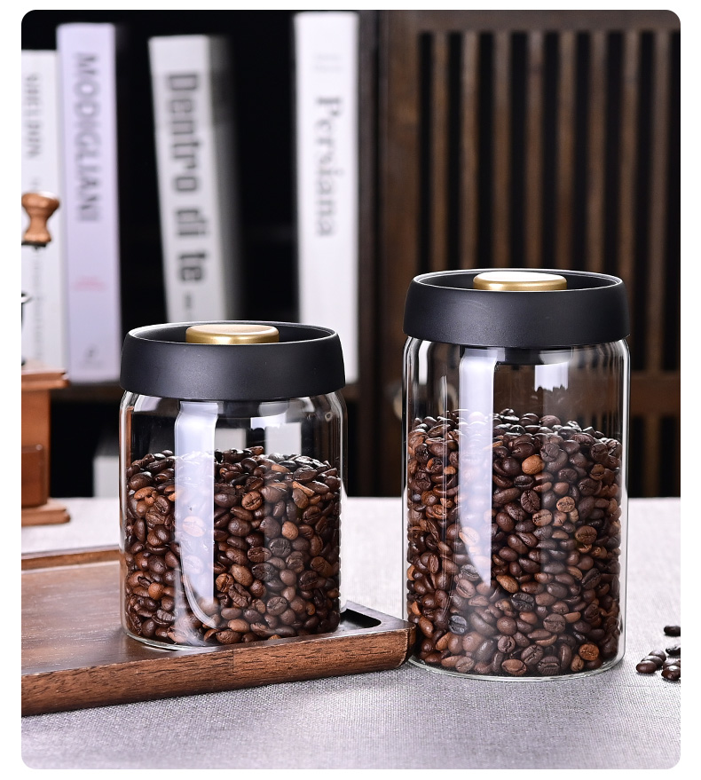 Słoik do przechowywania kawy,  – Food Storage Jars Airtight recenzja i cena