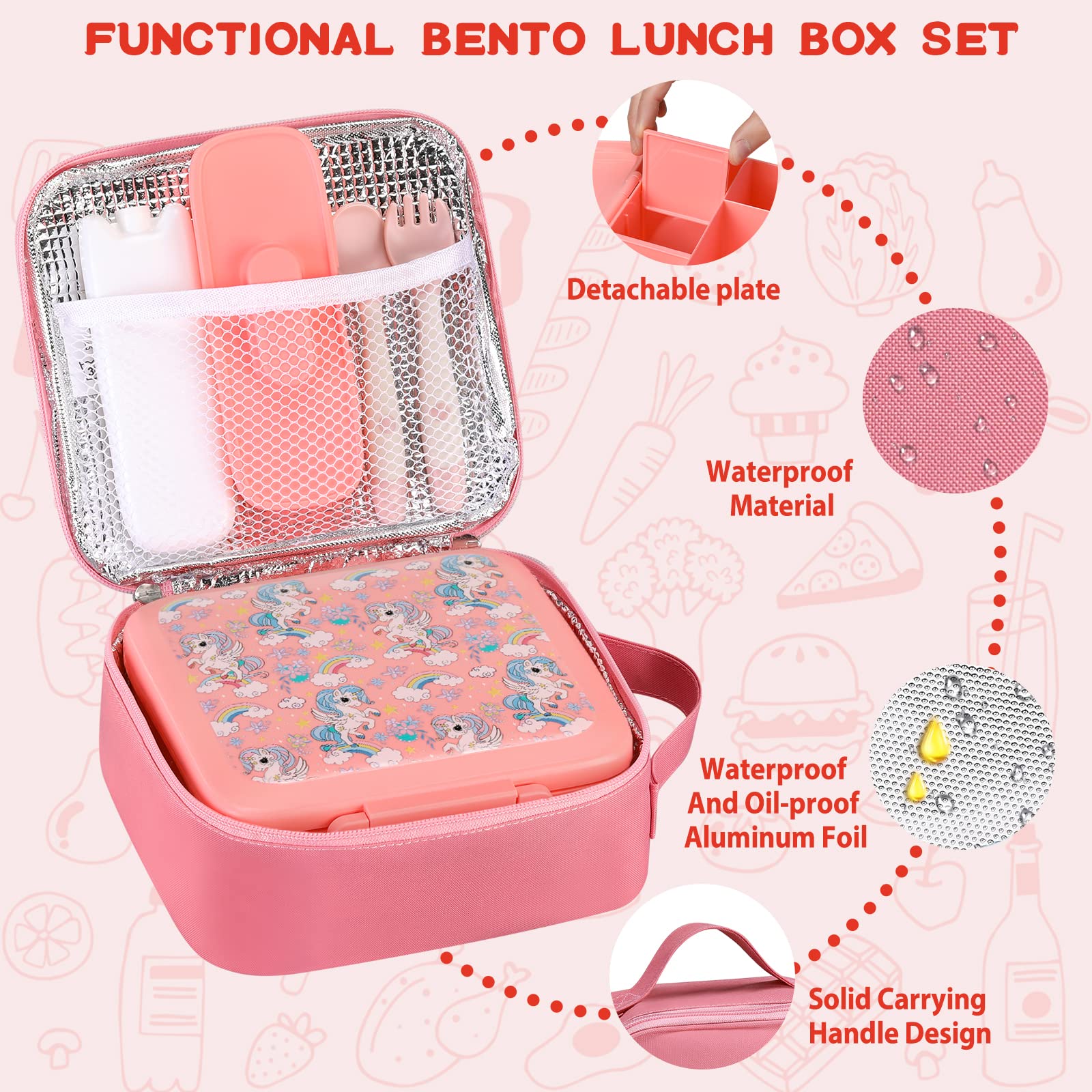 Pudełko śniadaniowe Bento dla  – Food Storage Vacuum Bags recenzja i cena