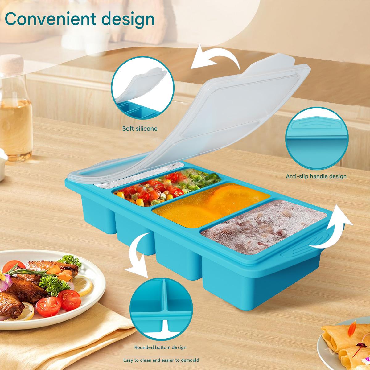 Duża silikonowa forma do koste – Xl Food Storage Containers With Lids recenzja i cena