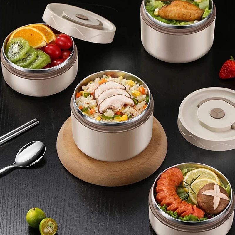 Przenośny termos obiadowy ze s – Food Storage Thermos recenzja i cena