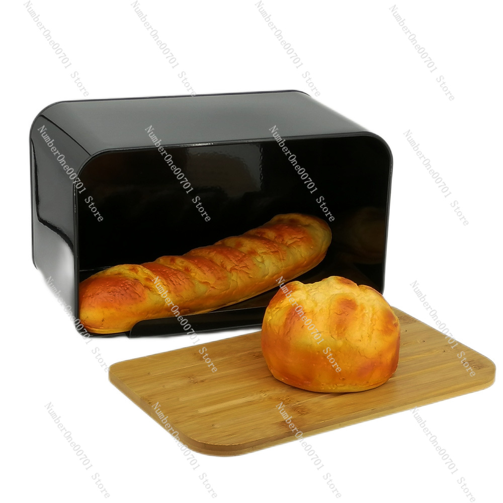 Pojemnik na chleb z bambusową  – Food Storage Box Stainless Steel recenzja i cena