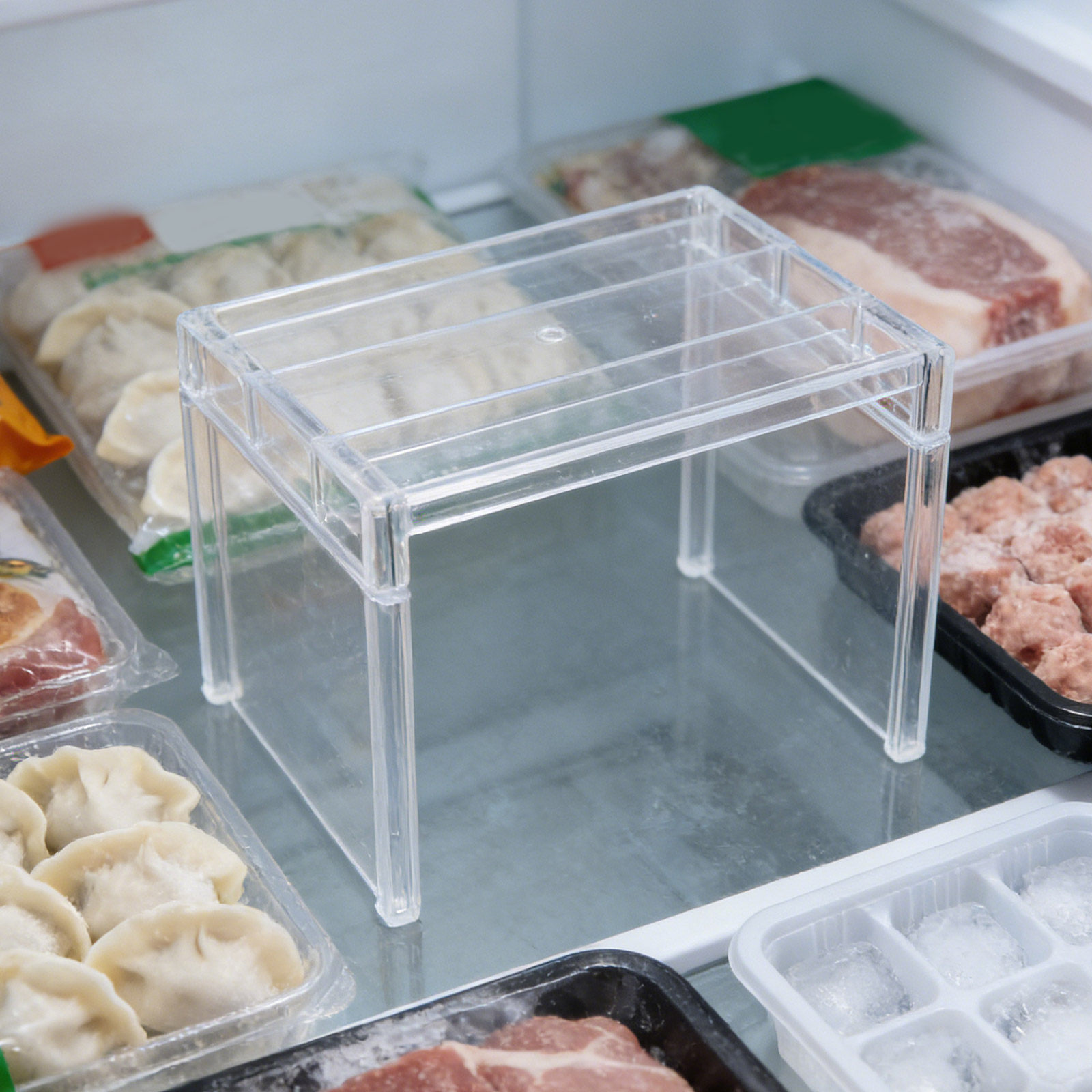2 szt. Przezroczysta półka org – Food Storage And Organizer recenzja i cena