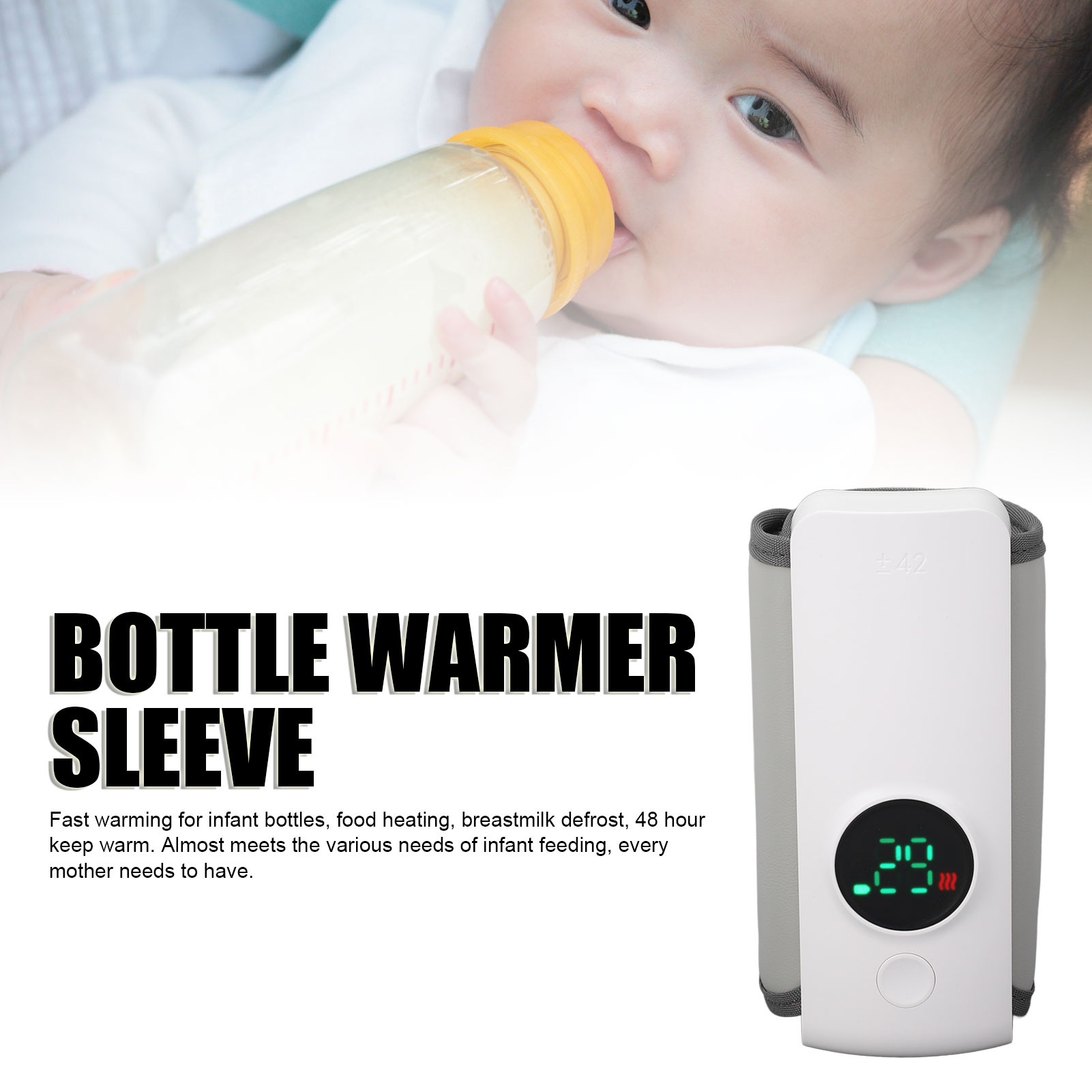 Przenośny podgrzewacz do butel – Food Storage Temperature recenzja i cena