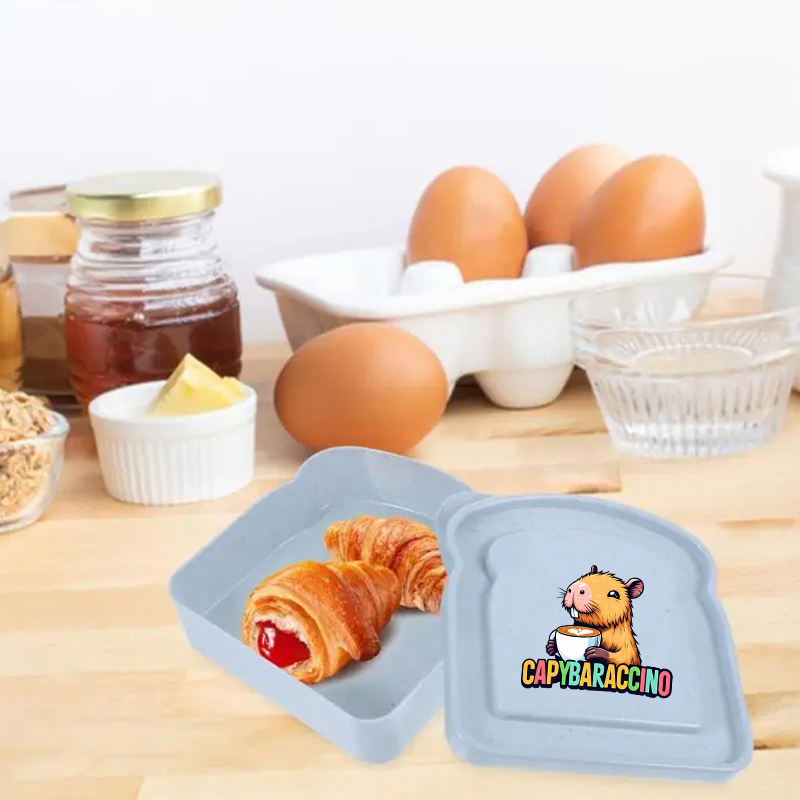 Pojemnik na kanapki z kapibarą – Food Storage Boxes With Lids recenzja i cena