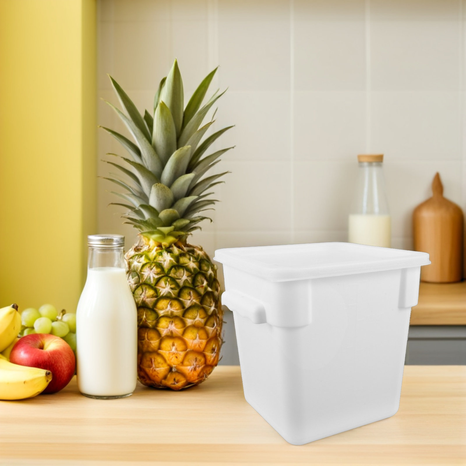 Kwadratowy plastikowy pojemnik – Food Storage And Organizer recenzja i cena