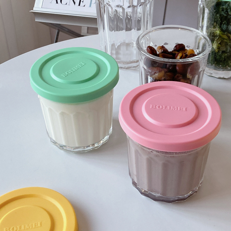 Kolorowe szklane etui zamknięt – Food Storage Jar Glass recenzja i cena
