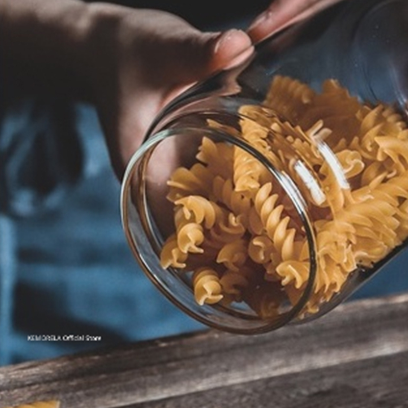 Drewniana pokrywka Szklany her – Food Storage Jar Glass recenzja i cena