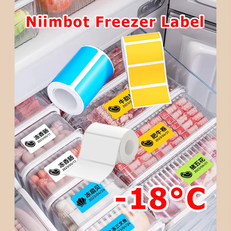 Papier do etykiet NIIMBOT B1/B – Food Storage Temperature recenzja i cena