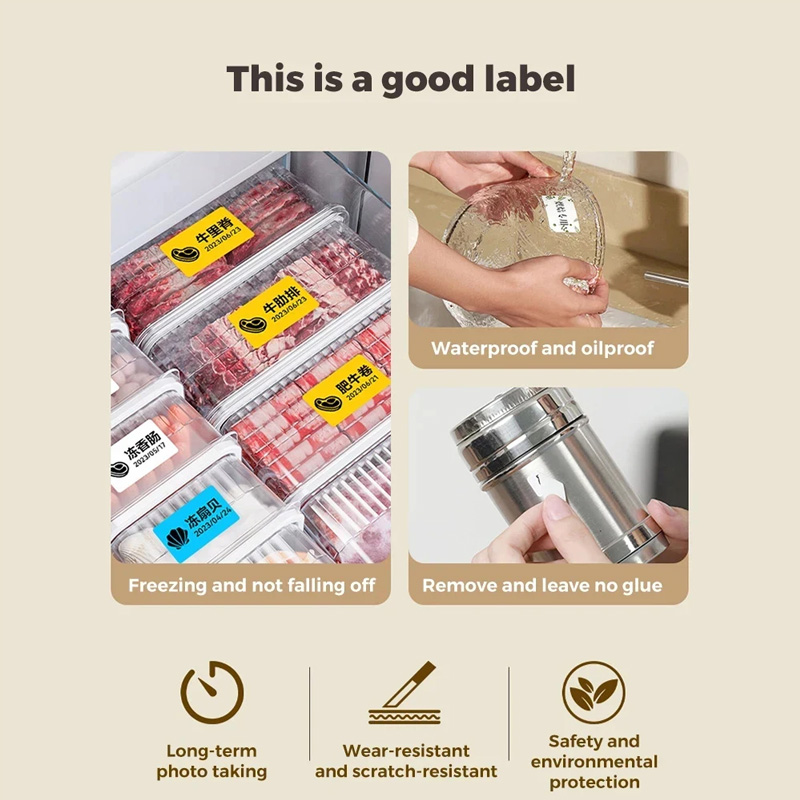 Papier do etykiet NIIMBOT B1/B – Food Storage Temperature recenzja i cena