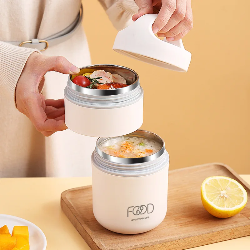 Dwuwarstwowy pojemnik na lunch – Food Storage Thermos recenzja i cena