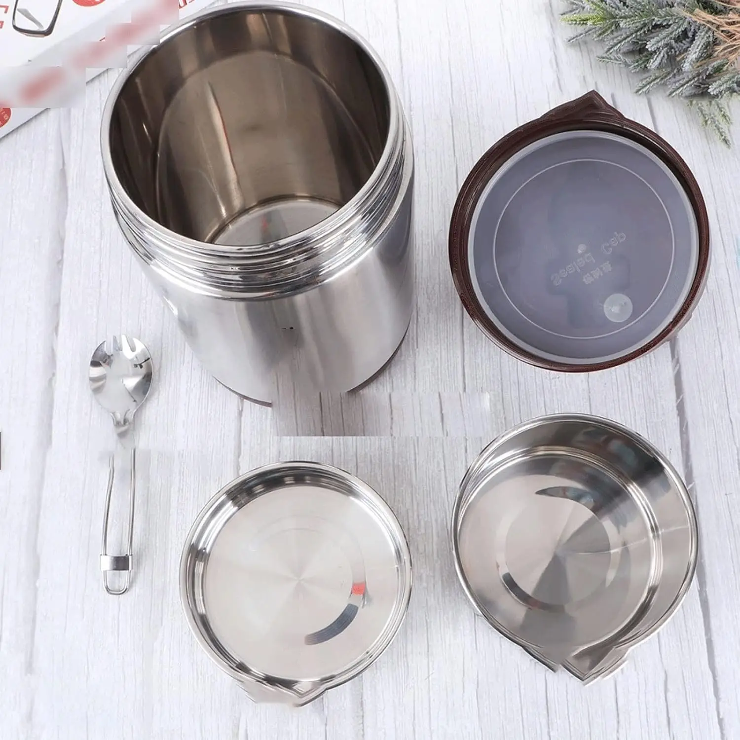 Pojemnik na lunch typu bento d – Food Storage Box Stainless Steel recenzja i cena