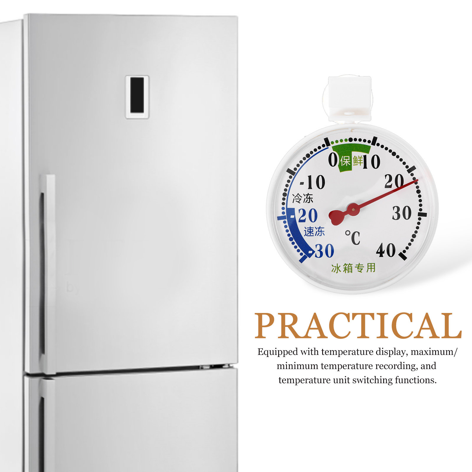 Termometr do pomiaru wysokich  – Food Storage Temperature recenzja i cena