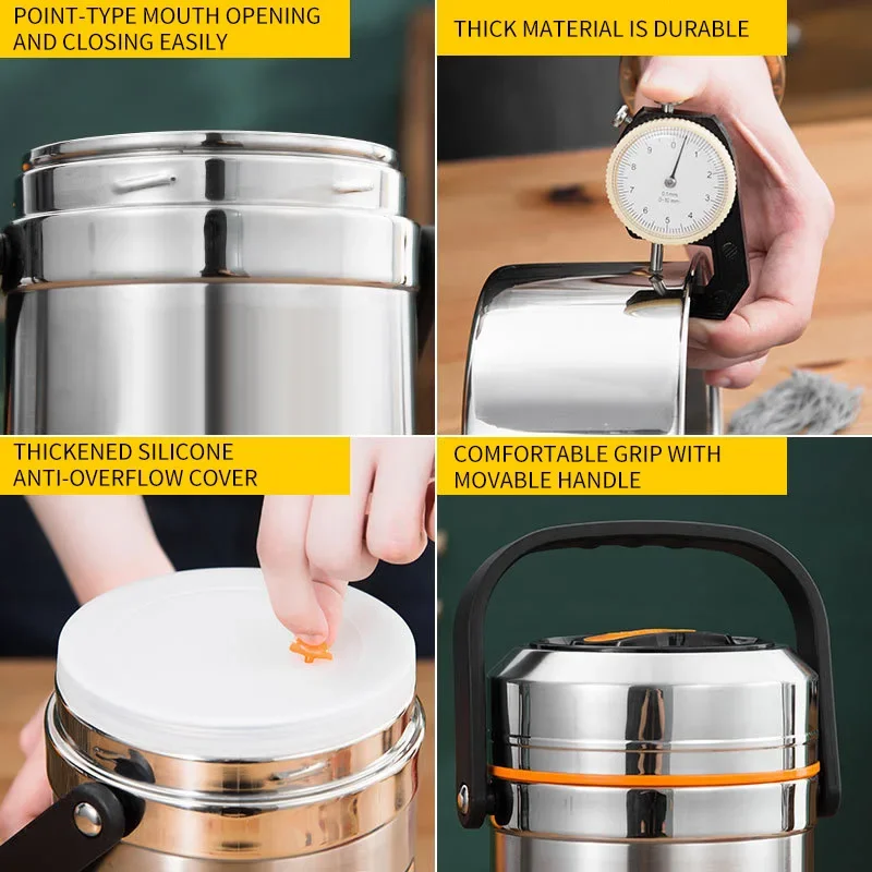 Termiczne pudełko na drugie śn – Food Storage Thermos recenzja i cena