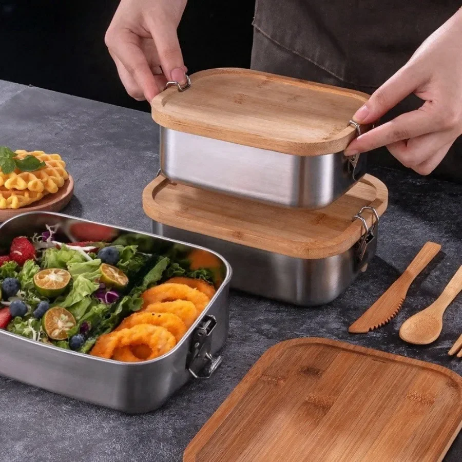 Nowy pojemnik na lunch z pokry – Food Storage Boxes With Lids recenzja i cena