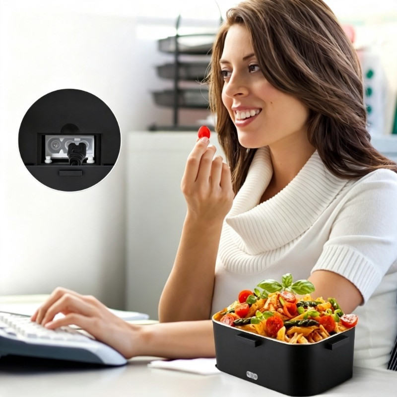 Elektryczny podgrzewany pojemn – Food Storage Box Stainless Steel recenzja i cena