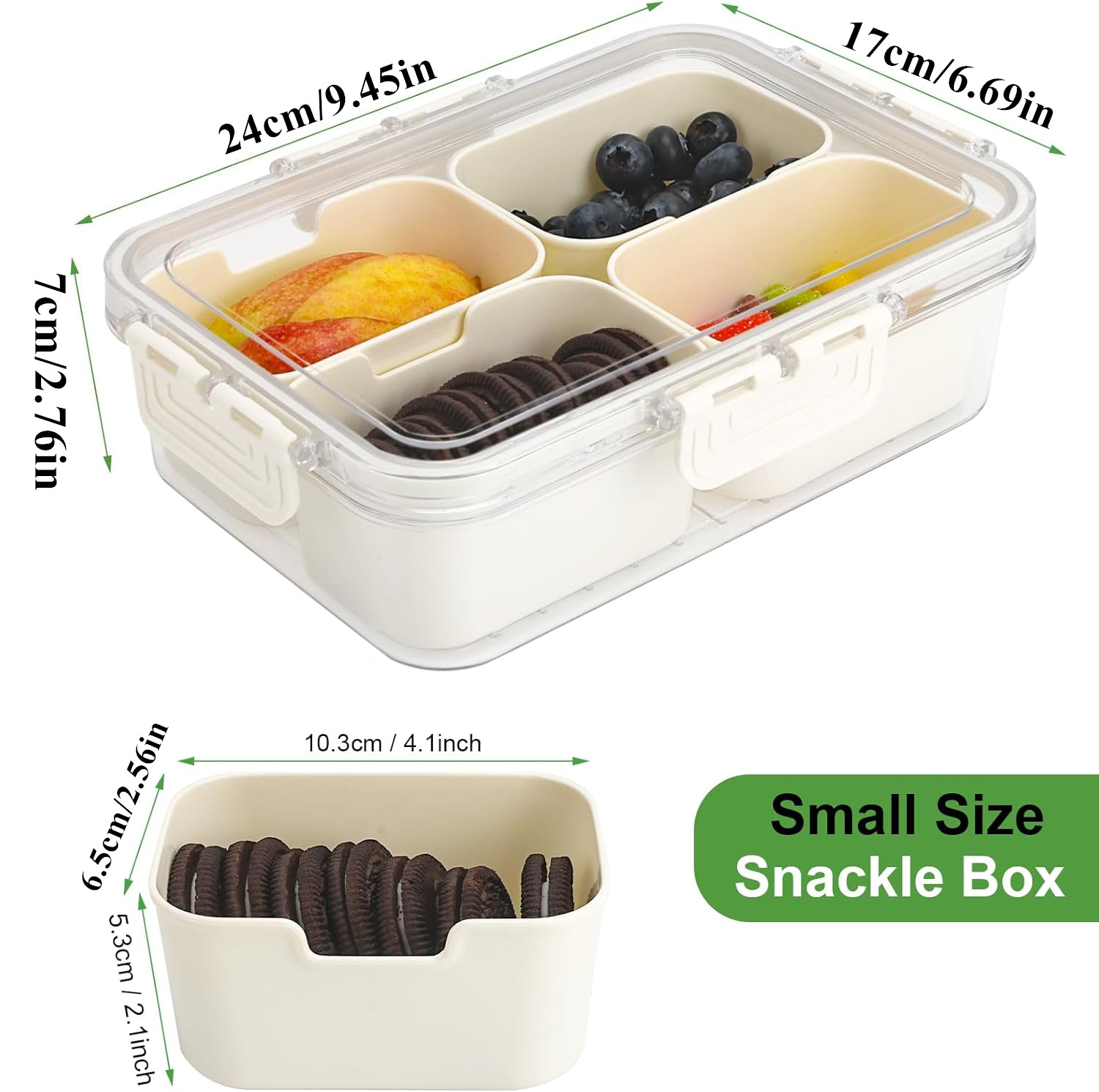 Przenośny pojemnik na żywność, – Food Storage Boxes With Lids recenzja i cena