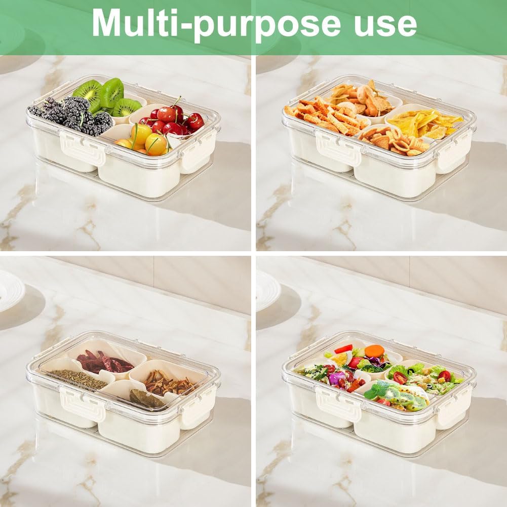 Przenośny pojemnik na żywność, – Food Storage Boxes With Lids recenzja i cena