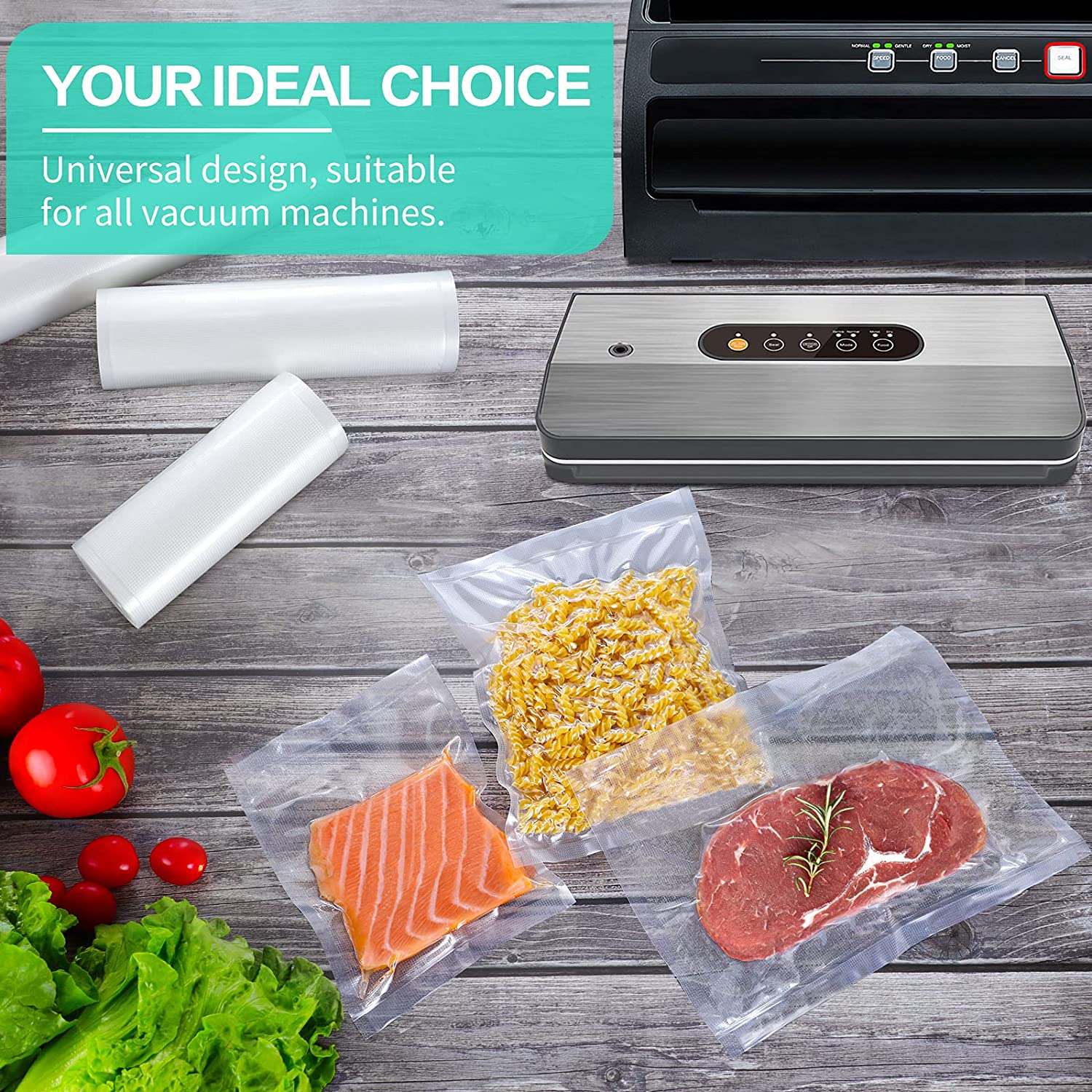 Worki do pakowania próżniowego – Food Storage Vacuum Bags recenzja i cena