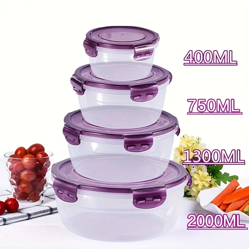 4 Plastikowe pojemniki na żywn – Food Storage Cupboard recenzja i cena