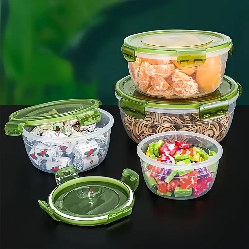 4 Plastikowe pojemniki na żywn – Food Storage Cupboard recenzja i cena