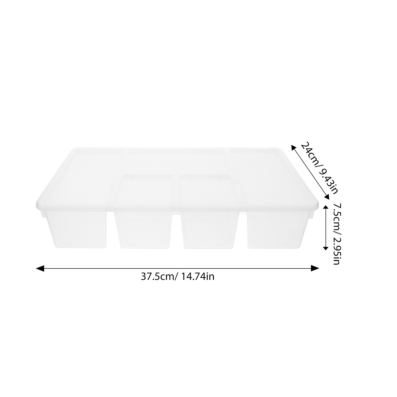 5-komorowy pojemnik na warzywa – Food Storage Boxes With Lids recenzja i cena
