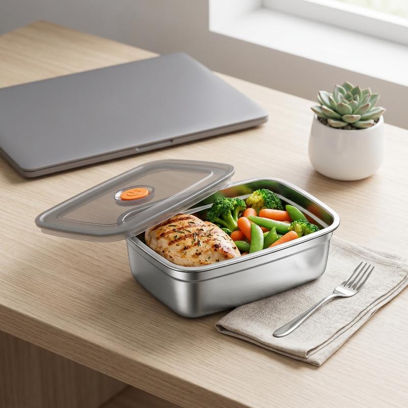 Pojemnik na lunch ze stali nie – Food Storage Box Stainless Steel recenzja i cena