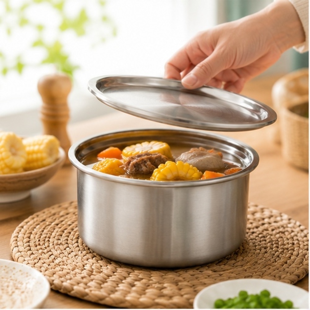 Miska ze stali nierdzewnej 304 – Food Storage Boxes With Lids recenzja i cena