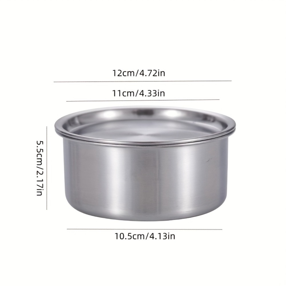 Miska ze stali nierdzewnej 304 – Food Storage Boxes With Lids recenzja i cena