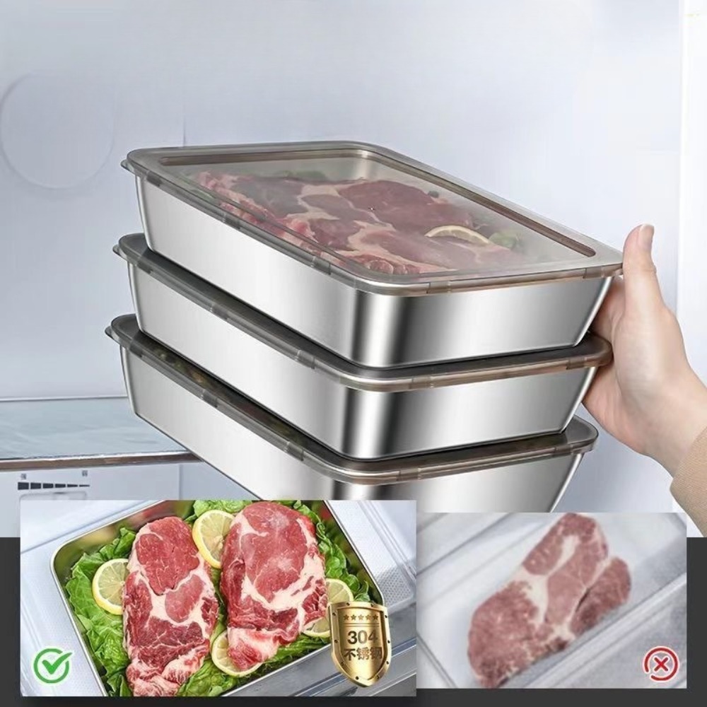 Taca do serwowania z pokrywką  – Food Storage Boxes With Lids recenzja i cena
