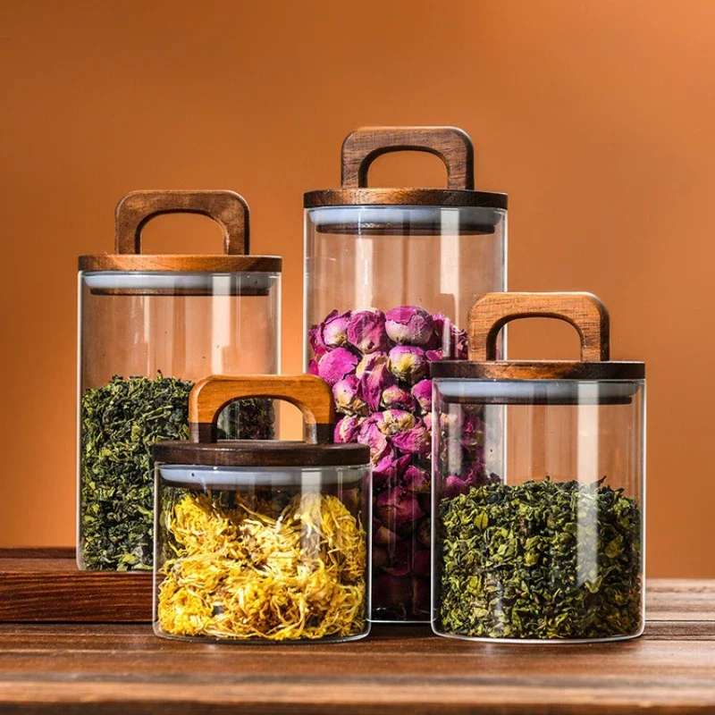 Przezroczysty szklany słoik z  – Food Storage Jar Glass recenzja i cena