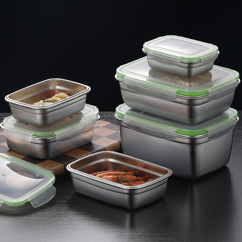 Zestaw pojemników na lunch ze  – Food Storage Box Stainless Steel recenzja i cena