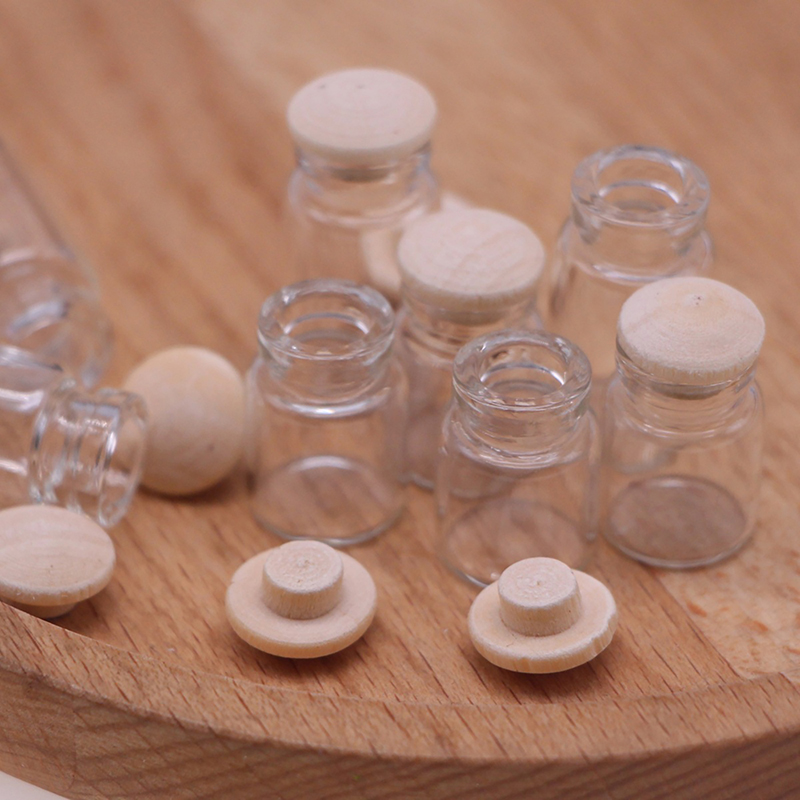 4 szt. Miniaturowe szklane sło – Food Storage Jars & Containers recenzja i cena