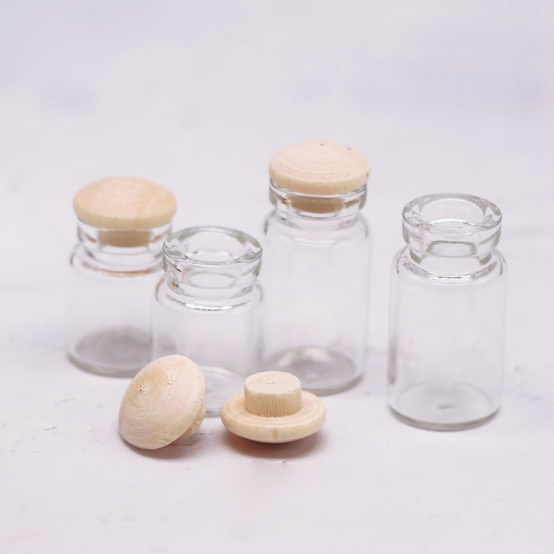 4 szt. Miniaturowe szklane sło – Food Storage Jars & Containers recenzja i cena