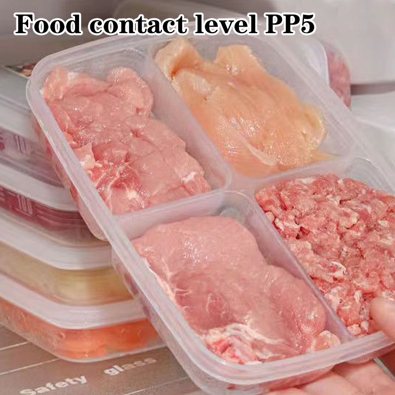 Nowy【4-przegródkowy plastikowy – Food Storage Freezer recenzja i cena
