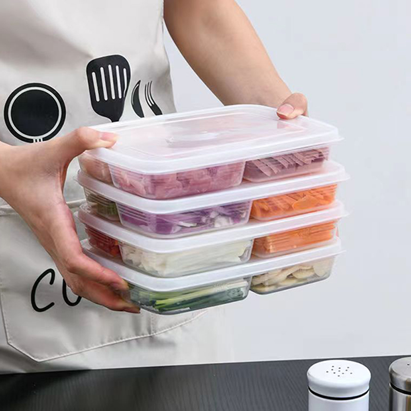 Nowy【4-przegródkowy plastikowy – Food Storage Freezer recenzja i cena