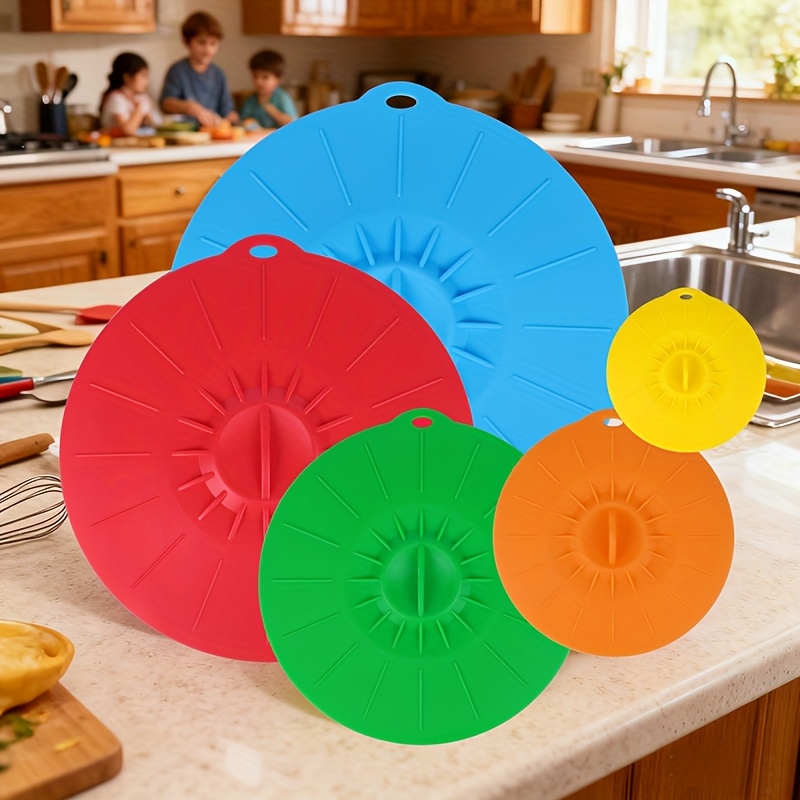 5-częściowy zestaw silikonowyc – Food Storage With Colander recenzja i cena