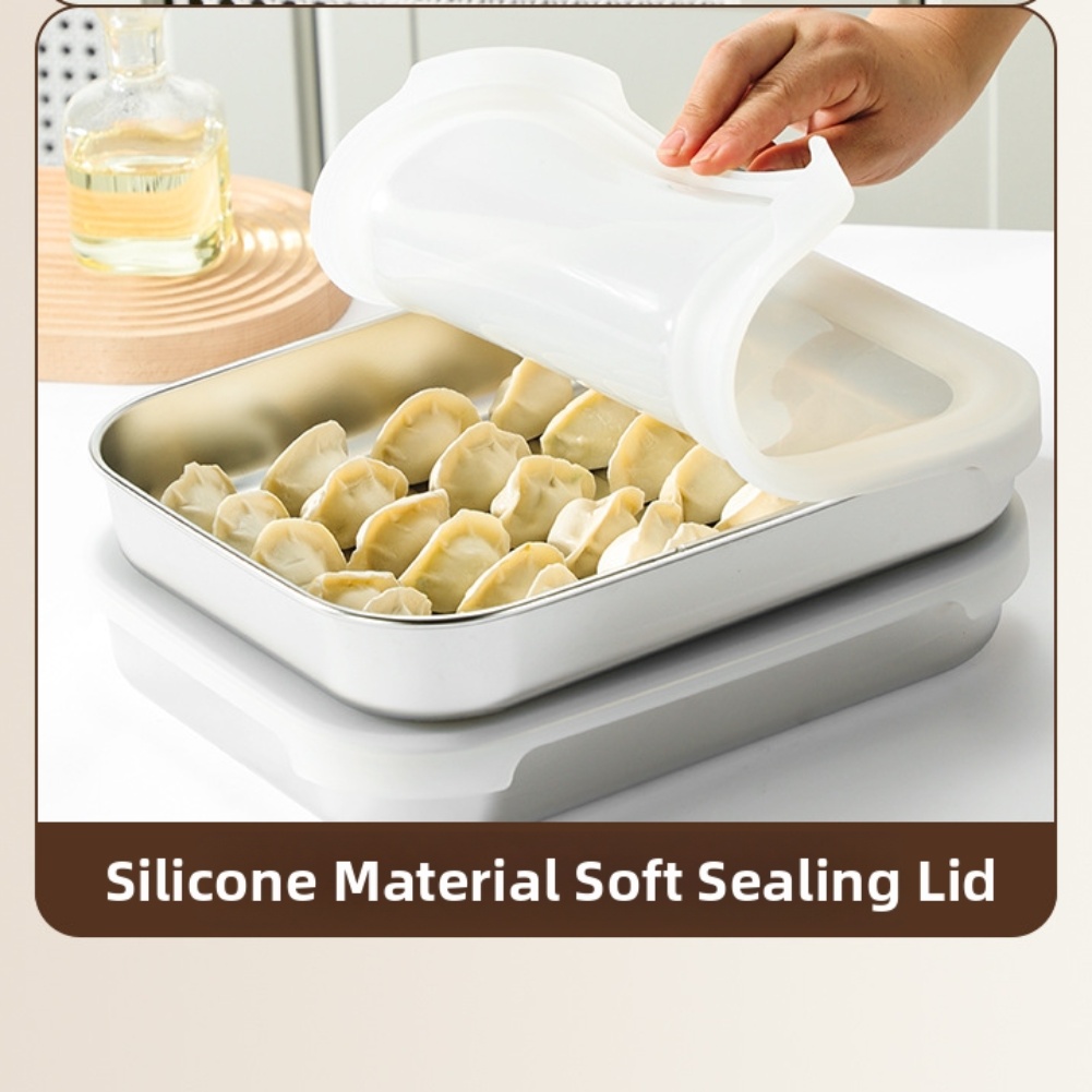 Pojemnik na żywność ze stali n – Food Storage Boxes With Lids recenzja i cena