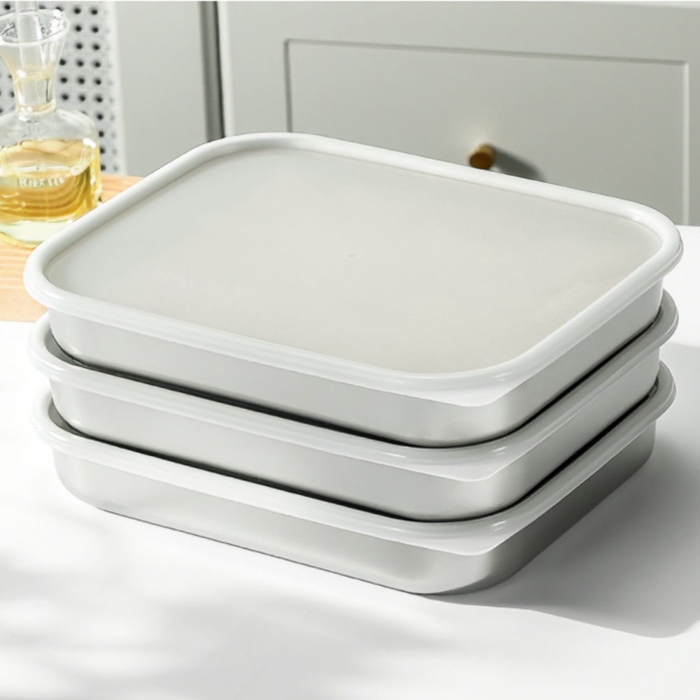 Pojemnik na żywność ze stali n – Food Storage Boxes With Lids recenzja i cena