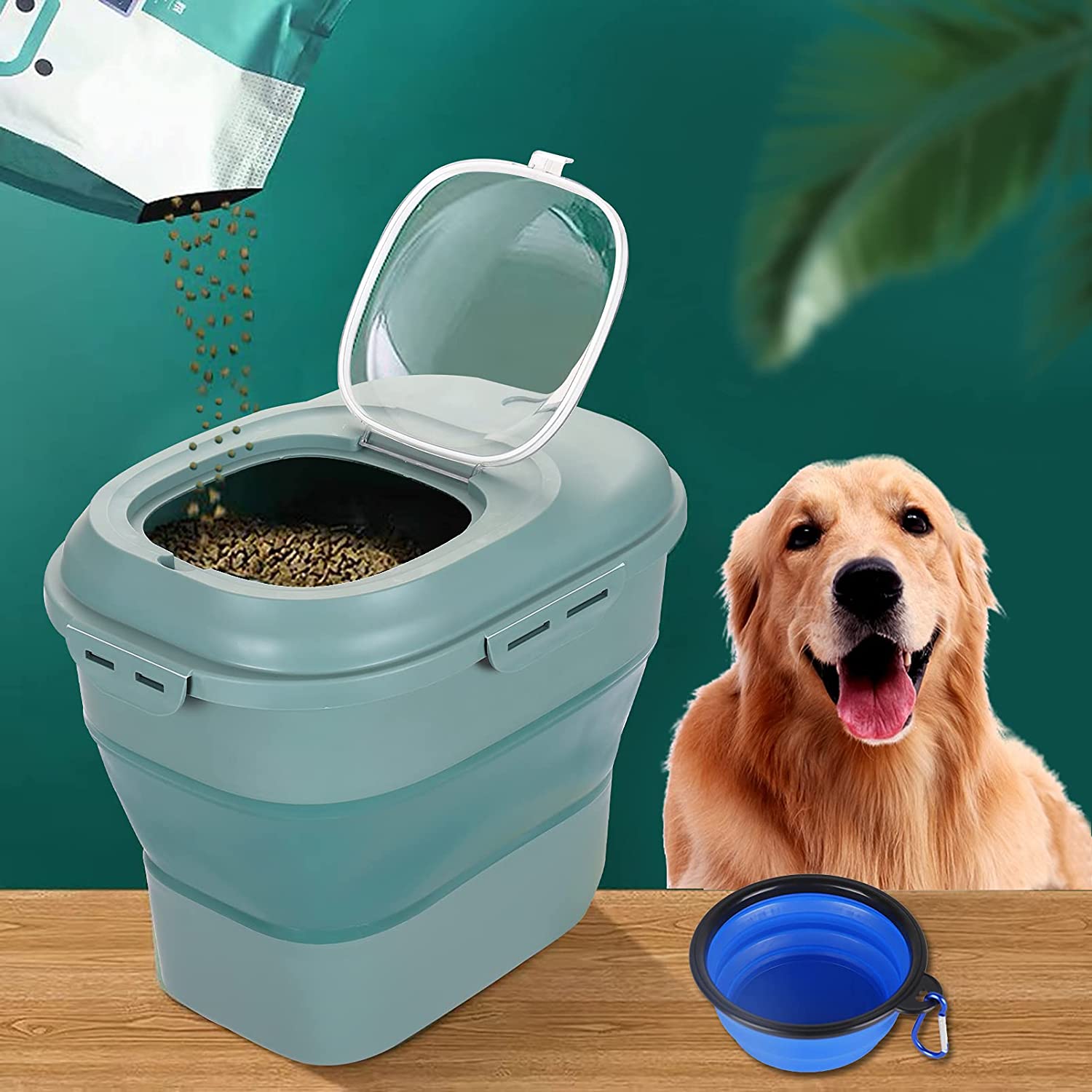 Składane pojemniki do przechow – Dog Food Storage Xl recenzja i cena