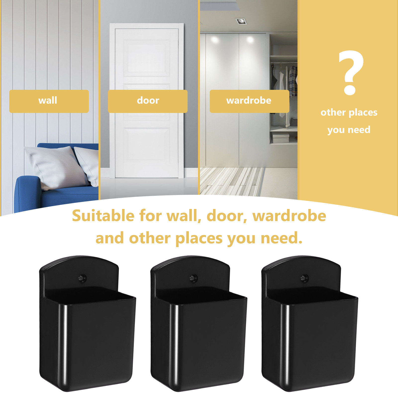 Uchwyt ścienny na piloty z mat – Food Storage And Organizer recenzja i cena